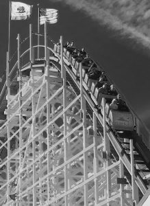 the giant dipper in black and white