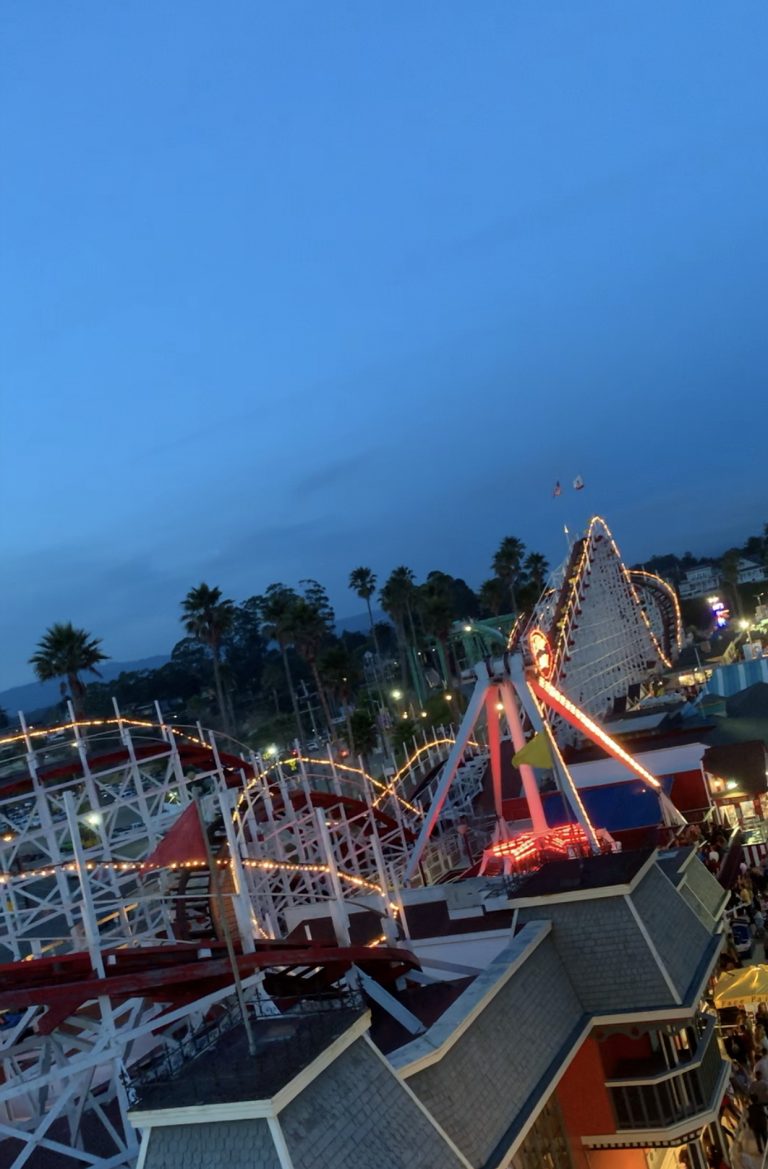 view of giant dipper from above